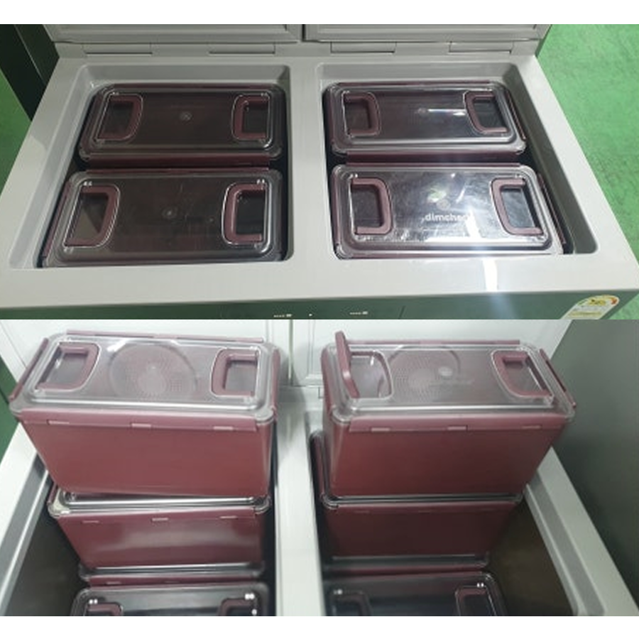 [위니아] 뚜껑형 김치냉장고(김치통 포함)